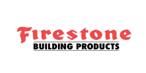 A firestone building products logo.