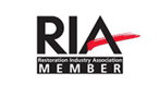 A red and black logo for the restoration industry association.